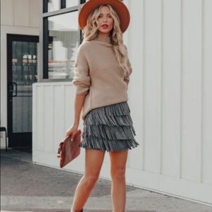 Brand new Vici Sude Fringe Squirt size Medium